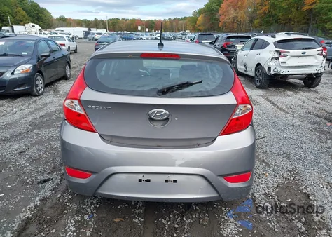 2017 Hyundai Accent Se z USA, uszkodzony, nr VIN KMHCT5AEXHU357715